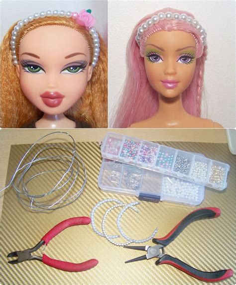 How To Make Doll Headbands Diy Barbie Clothes Barbie Doll