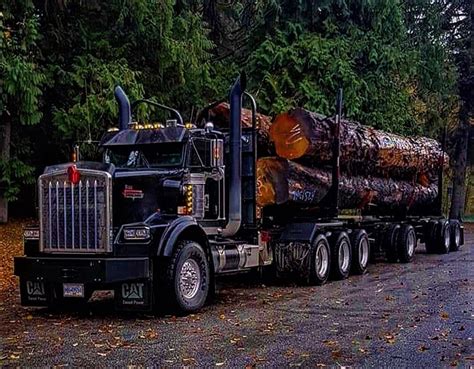 Logging Truck Wallpaper