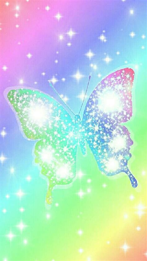 Lock Screen Butterfly Emoji Wallpaper