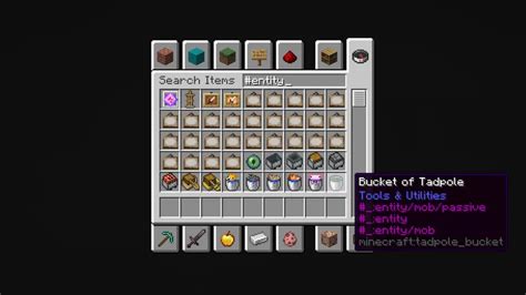 V1 Creative Search Hashtags Minecraft Data Pack