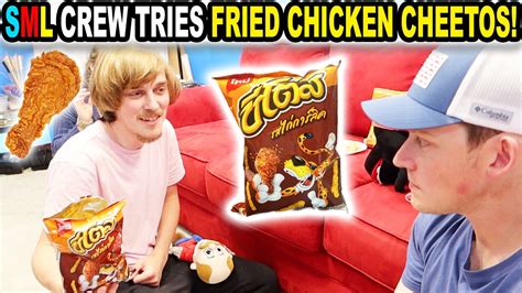 Sml Crew Tries Fried Chicken Cheetos Youtube