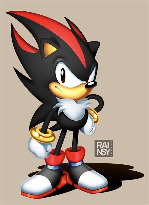 Classic Shadow Sonic The Hedgehog Know Your Meme