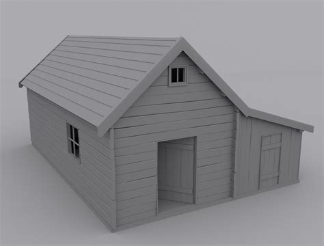 Old House 3d Model Max