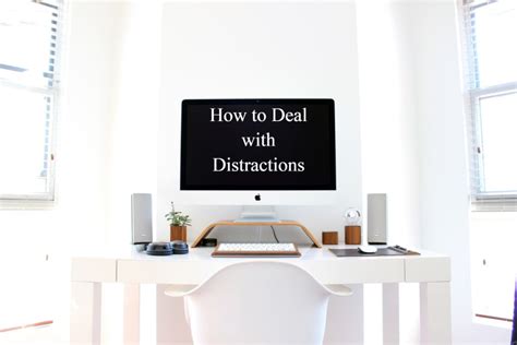 How To Deal With Distractions Productivity Academy