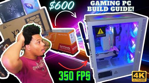 The Best 600 Budget Build Gaming Pc Guide 2024 Runs 350 Fps Gaming