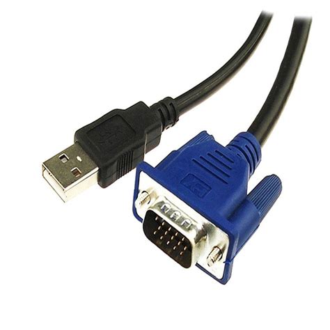 Universal serial bus (usb) is an industry standard that establishes specifications for cables and connectors and protocols for connection, communication and power supply (interfacing). Stecker DVI M1-DA auf VGA/USB Adapter Kabel - 1,8m - Schwarz