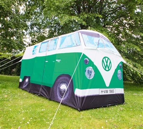 Vw T1 Camper Van Tent Adult Green Yuppie Gadgets