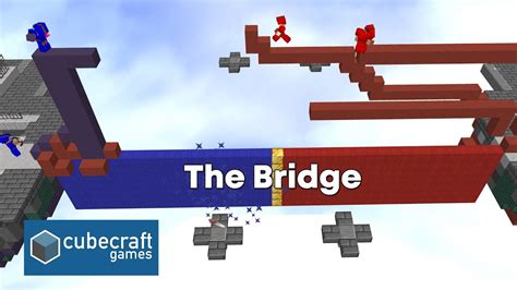 New Gamemode The Bridge On Cubecraft Server Minecraft Bedrock Edition Youtube