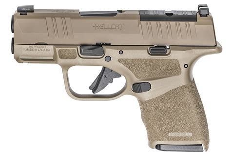 Springfield Hellcat 9mm Desert Fde Micro Compact Optics Ready Pistol