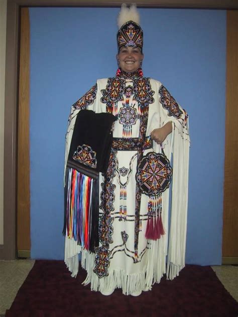 Southern Style Regalia Native American Dress Buckskin Dress