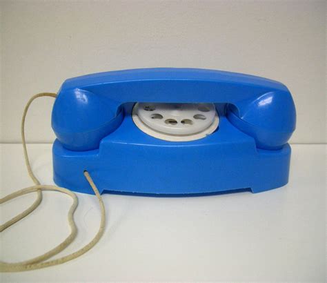 Vintage Blue Toy Princess Telephone Retro Phone Retro Toys Toys