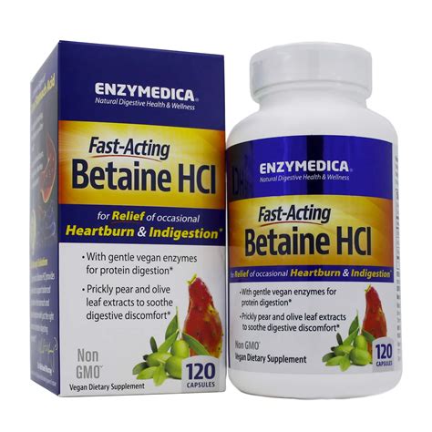 Buy Betaine Hcl 120 Capsules Online In Canada Spectrum Supplements