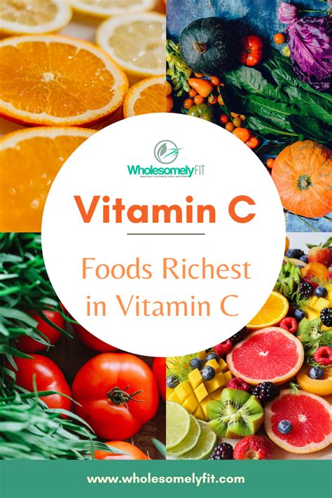 Benefits Of Vitamin C And Vitamin C Rich Foods Wholesomely Fit