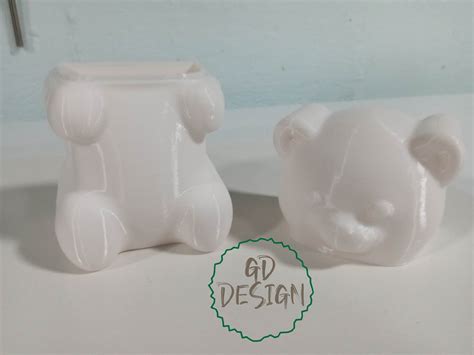 Stl File Gummi Bear Jar・3d Printing Design To Download・cults