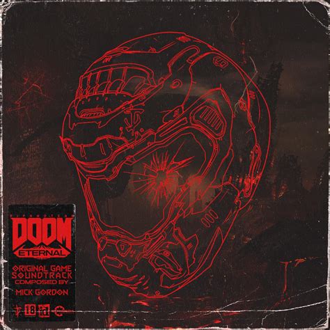 I Did A Redesign For The Doom Eternal Ost Album Cover I Went For A