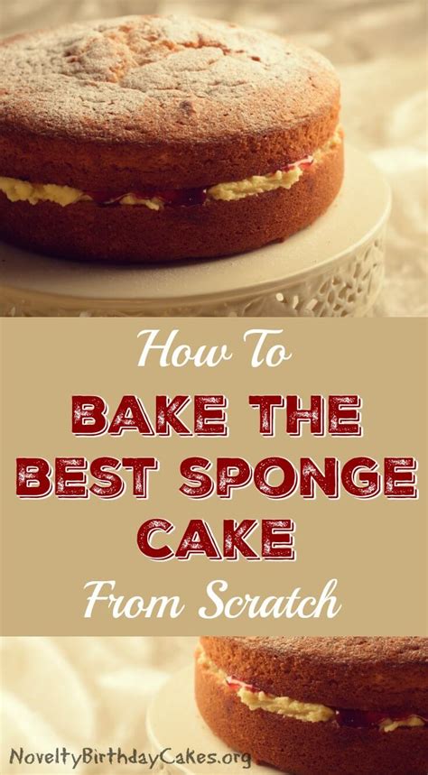 Maybe you would like to learn more about one of these? How To Bake The Best Sponge Cake From Scratch | Novelty ...