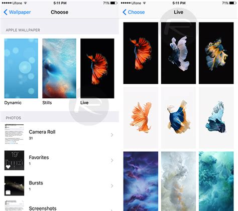 Enable Iphone 6s 6s Plus Live Wallpapers On Iphone 6 6 Plus Heres How Redmond Pie