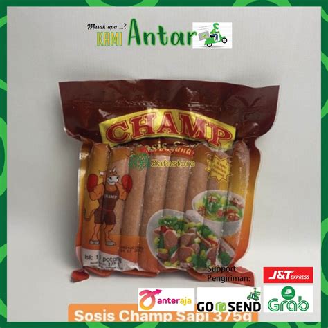 Jual Sosis Sapi Champ Sosis Ayam Champ Fresh Shopee Indonesia