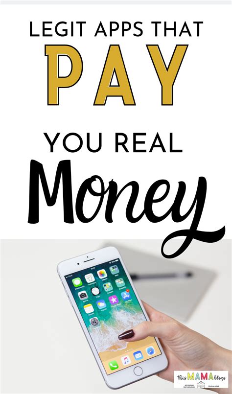 With the advent of smart phones over the past decade and the evolution of mobile application technology that's constantly putting new and better apps on digital. 14 Apps that Pay You Real Money in 2020 - This Mama Blogs ...