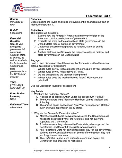 Https://techalive.net/worksheet/federalism Powers Divided Worksheet Answer Key
