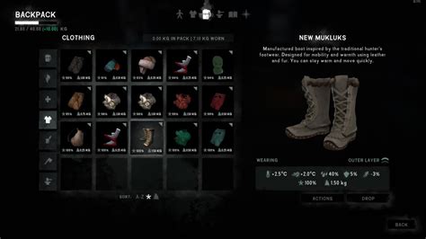 Best Clothing Guide The Long Dark Guide Stash