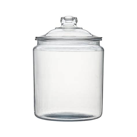 Heritage Hill 256 Oz Glass Jar With Lid Reviews Crate And Barrel