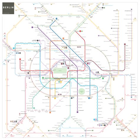 Berlin S Bahn U Bahn Map Inat