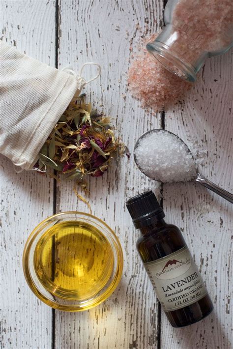 Making Herbal Bath Salts Oils And Tea Soaks Recipe Herbal Bath