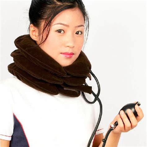 Neck Cervical Traction Device Inflatable Collar Household Equipment