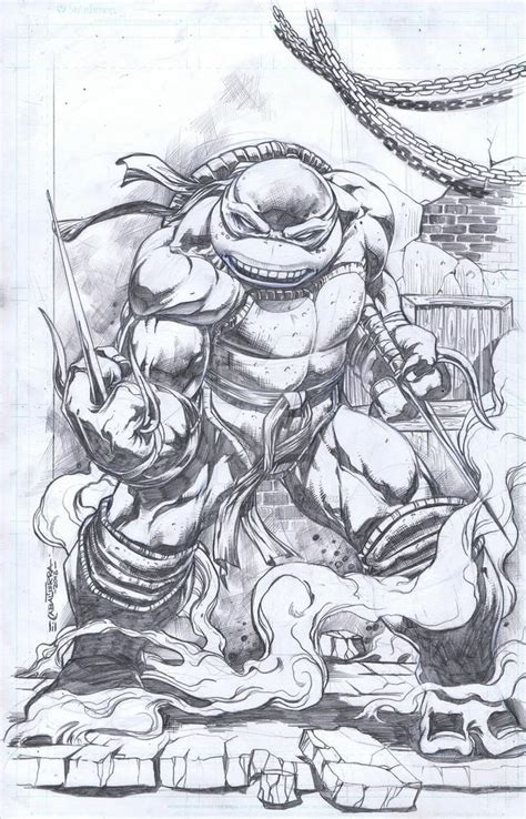 Raphael 2 By Emilcabaltierra On DeviantArt Ninja Turtle Drawing