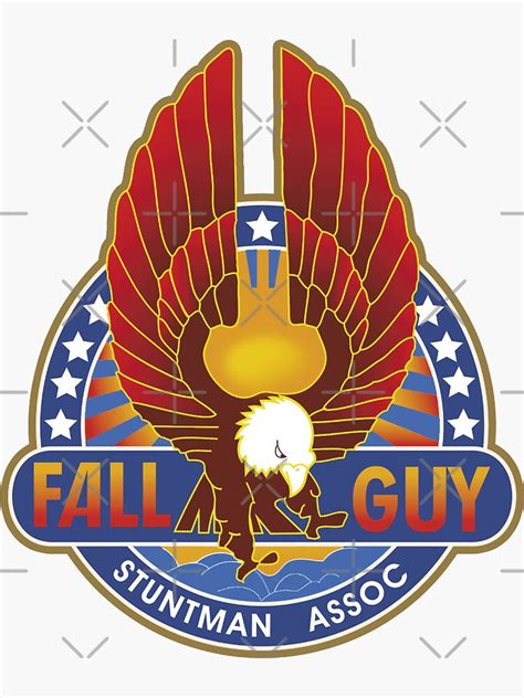 Fall Guy Sticker For Sale By Callingallnerds Redbubble
