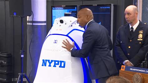 Nypd Subway Robot Pilot Program Ends After Times Square Surveillance Nbc New York