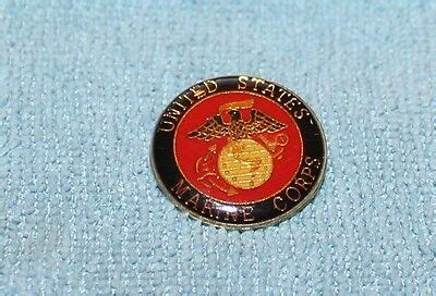Vintage United States Marine Corp Us Military Lapel Pin Pinback Ebay
