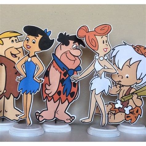 Flintstone Treat Bags Pebbles And Bam Bam Treat Birthday Bag