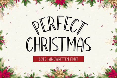 Perfect Christmas Font By Alpapranastudio · Creative Fabrica
