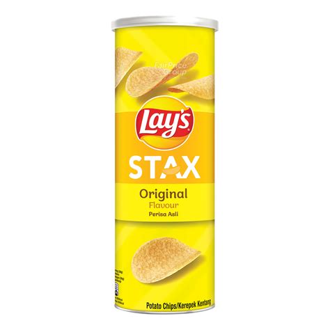 Lays Stax Potato Chips Original Ntuc Fairprice