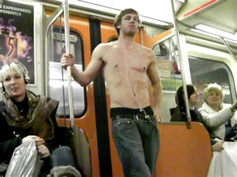 Shirtless Guy On Subway Youtube