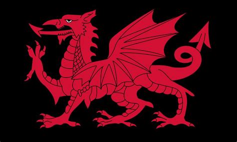 List Of Welsh Flags Wikipedia Welsh Flag Wales Flag Christmas Flag