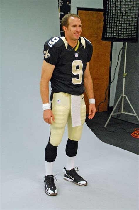 Drew Brees In His New Nike Saints Uniform New Orleans Saints