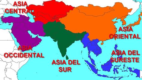Mapa De Asia Oriental