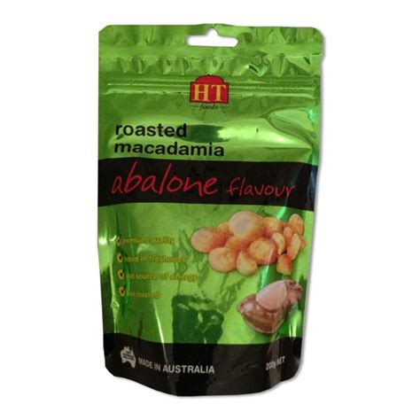 Anyone buying abalone flavoured macadamias is nuts. Abalone Flavored Roasted Macadamia Nuts - Made In ...