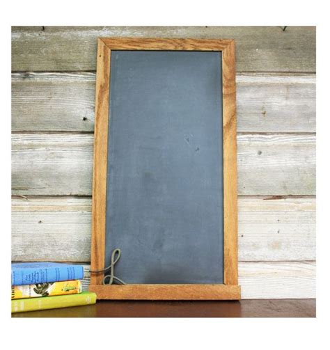 Vintage Slate Chalkboard Oak Framed Chalkboard By Auroramills 12500 Framed Chalkboard