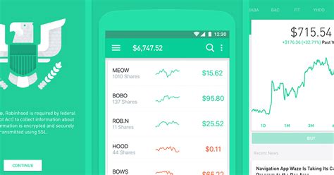 Basic watch lists, basic stock quotes with charts and analyst ratings, recent news, streaming bloomberg tv, alongside simple. Robinhood: Investing in Material - Library - Google Design