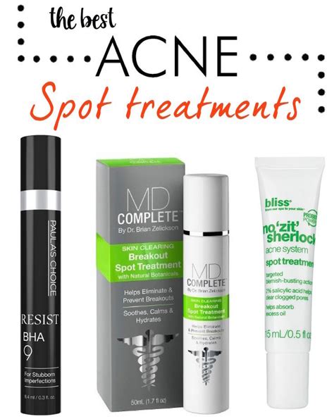 Here Are Some Of My Favorite Acne Spot Treatments To Clear Up And