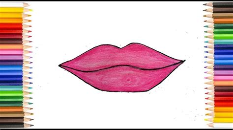 How To Draw Lips Easy Step By Step For Beginners At Drawing Tutorials