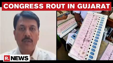 Gujarat Civic Polls Congress Blames Evm For Rout Says Electoral Process Must Be Reviewed