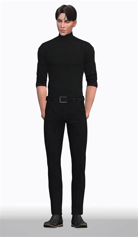 Male Outfit Lazyeyelids On Patreon Sims 4 Men Clothing Sims 4