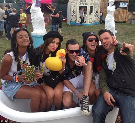 V Festival 2013 Tulisa Ditches The Hair Extensions As She Shows Off Newly Cut Bob At V Festival