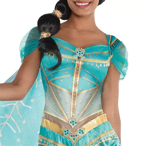 Jasmine Whole New World Costume For Adults Aladdin Live Action Party City