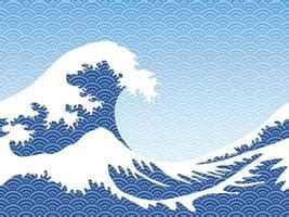 Japanese Wave Vector Art, Icons, and Graphics for Free Download